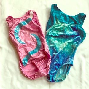 Girls gymnastic dance leotard small